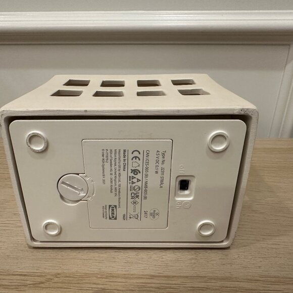 New !  IKEA STRÅLA LED Table Decoration Ceramic White off 505.824 .73 - Picture 4 of 6